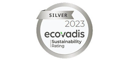 Silver 2023 Ecovadis Sustainability Rating